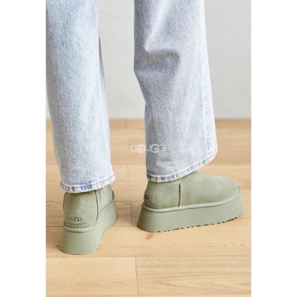 Женские угги на платформе UGG Classic Dipper Shaded Clover