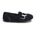 Женские мокасины UGG Hailey Fluff Loafer Black