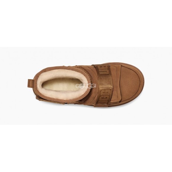Женские ультра мини угги Ugg Ultra Mini Hybrid - Chestnut