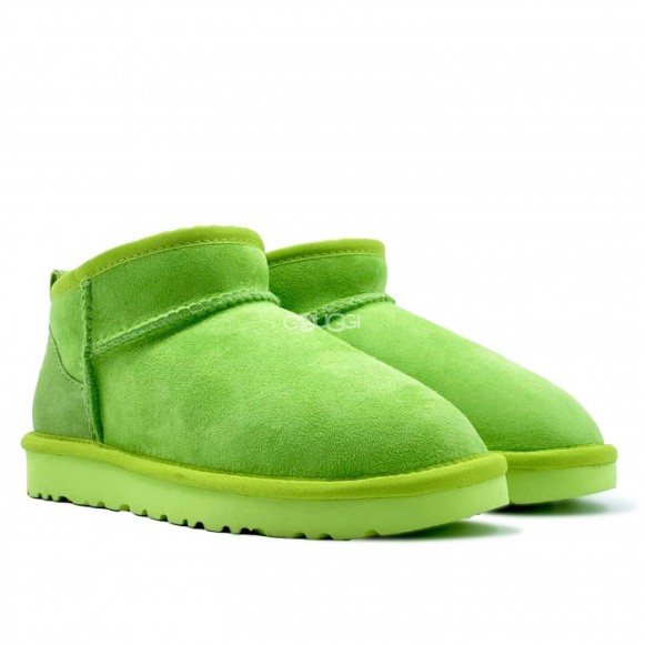 Женские ультра мини угги Ugg Ultra Mini - Parakeet Green