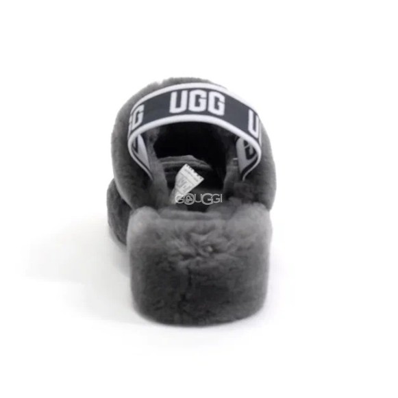 Женские сандалии Ugg Fluff Yeah Slide Grey