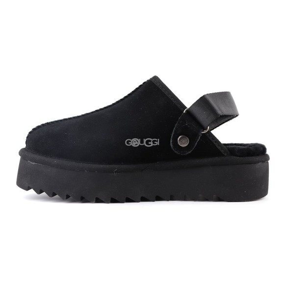 Женские сандалии Goldenstar Clog Platform Black