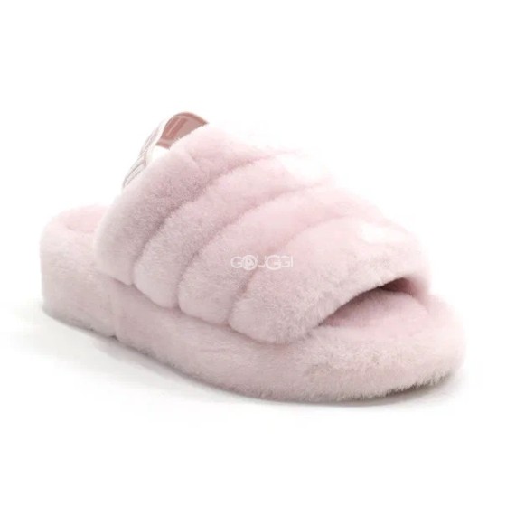 Женские сандалии Ugg Fluff Yeah Slide Light Pink