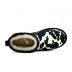 Женские ультра мини угги Ultra Mini Cow Print Black