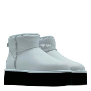 Ugg Classic Mini Platform Leather White