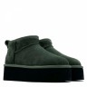 Ugg Classic Ultra Mini Platform Burn Olive