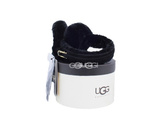 Меховые наушники Earmuff Black