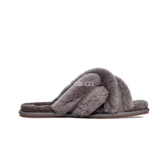 Женские тапочки Ugg Slippers Scuffita Grey