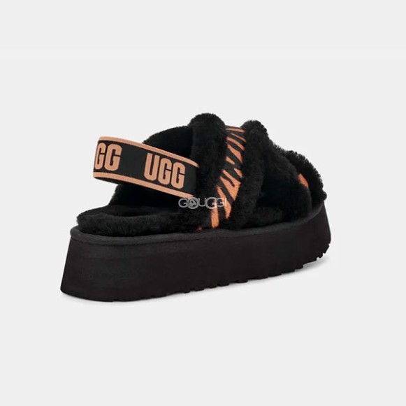 Женские сандалии Ugg Disco Cross Slide Tiger Print