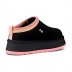 Женские слипоны на платформе UGG Tazz Black Tropical Pink