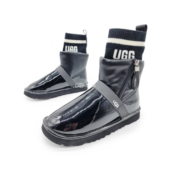 Женские угги на молнии Ugg Clear Bling Bling Black