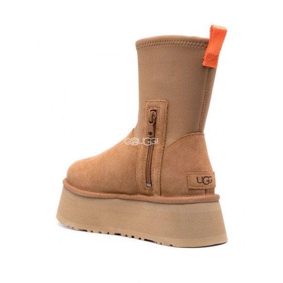 Женские вязаные угги UGG Classic Dipper Chestnut