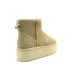 Женские ультра мини угги на платформе UGG Classic Ultra Mini Sand