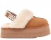 Женские тапочки Ugg Funkette Slipper Chestnut