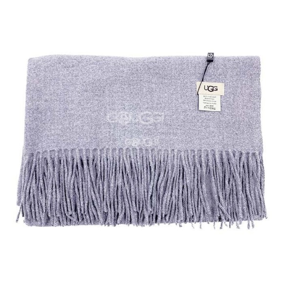 Светло-серый шарф UGG