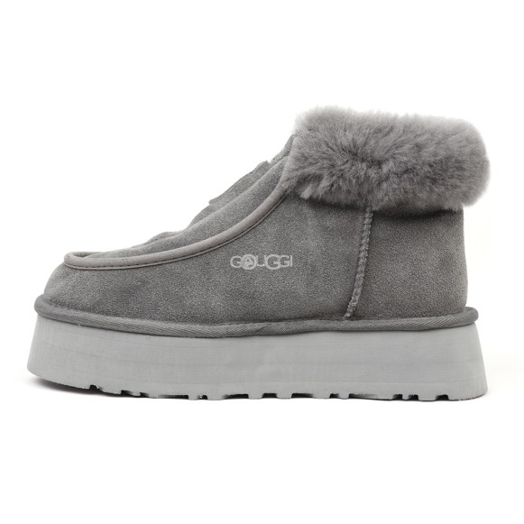 Женские угги на платформе Ugg Funkette Platform Boots Grey