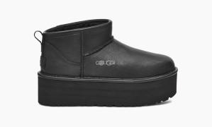 UGG Classic Ultra Mini Platform Metallic Black